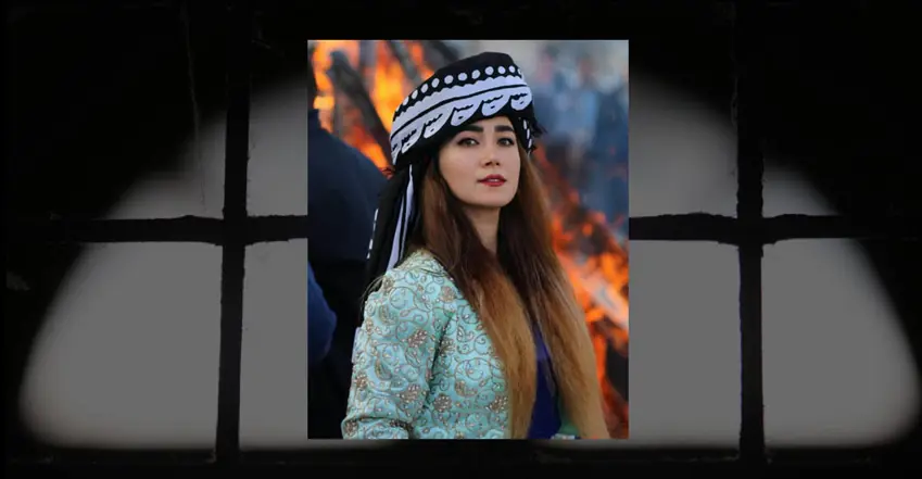 دەست بە سەرکردنی ژنێکی کوردی چالاکی فەرهەنگی و کلتووری لە کرماشان