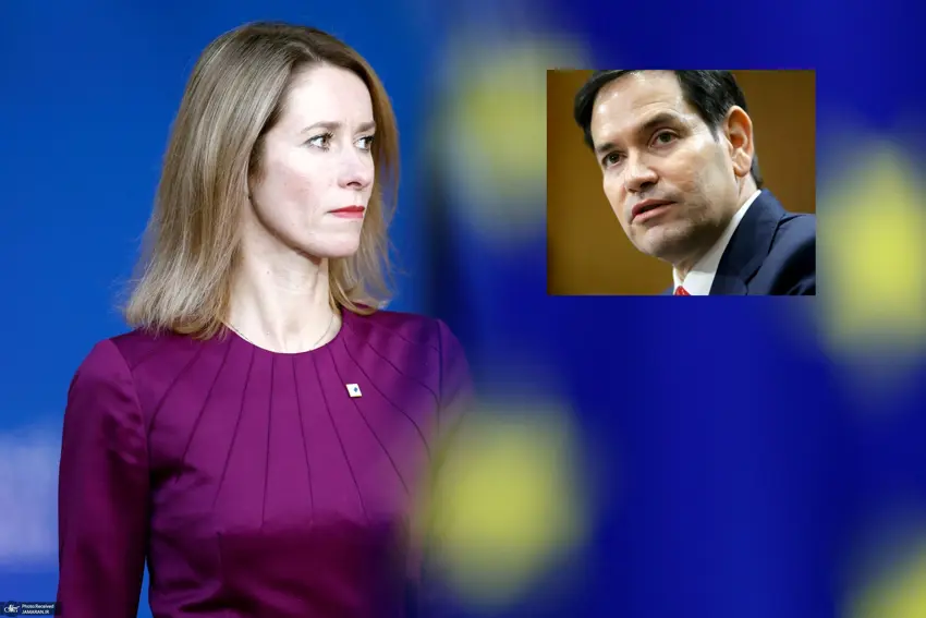 کایا کاڵاس لە یەکیتی ئەورووپا : لەگەڵ وەزیری دەرەوە مارکۆ ڕۆبیۆ و باڵیۆزەکەمان لە کاراکاس قسەم کردووە.