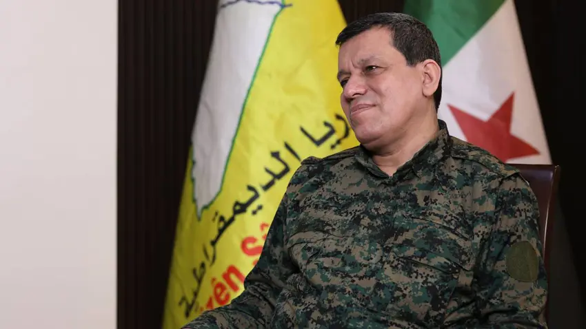 Mazlûm Ebdî û şanda leşkerî ya ligel wî gihîşt Şamê