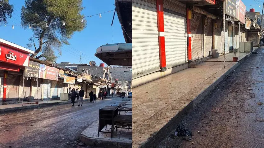 Rojava | Li Dirbêsiyê greva bihakirina elektrîkê: Dikan venebûn