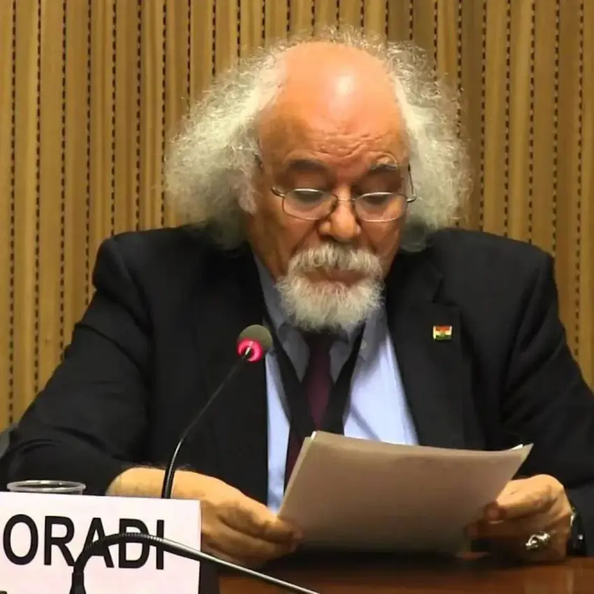 کۆچی دوایی پڕۆفیسۆر گۆڵموراد مورادی بیرمەند و نووسەر و وەرگێڕی کورد خەڵکی شاری سەرپێڵی زەهاو لە ئاڵمانیا