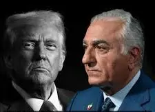 ترامپ لە لووتکەی ناڕەزایەتییەکانی ئێران : “پەهلەویم لەبەر چاوە، بەڵام دیدار لە ئێستادا گونجاو نییە و دەبێت کەسێک لە ناو خەڵک و ئێران ەوە دەرکەوێت ”