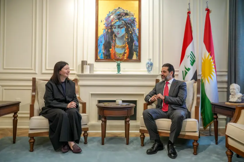 Qubad Talabanî bi Victoria J. Taylor re hevdîtinekî kir