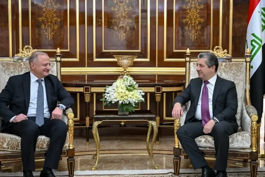 Mesrûr Barzanî û Balyozê Gurcistanê civiyan