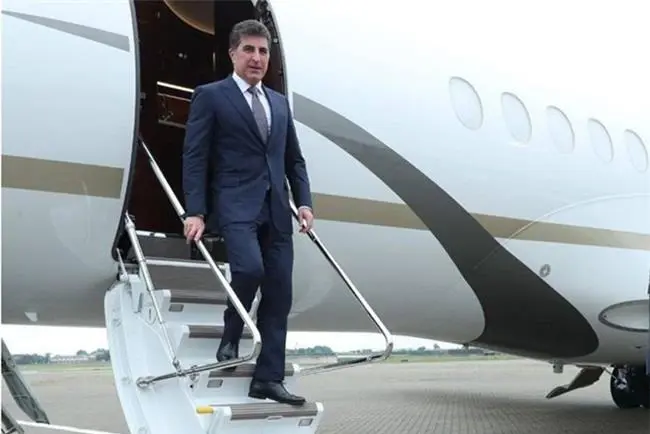 سەرۆکی ھەرێمی کوردستان گه‌یشته‌ ئاڵمانیا