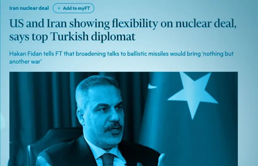 ترسی تورکەکان لە بۆردوومانکردنی ئێران هەیە