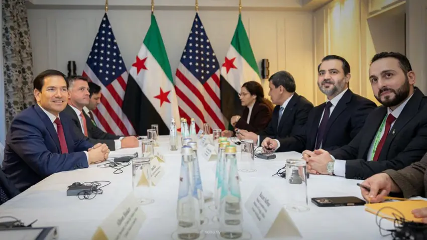 Di konferansa Munihê de Rubio, Şeybani û Abdî hatin cem hev