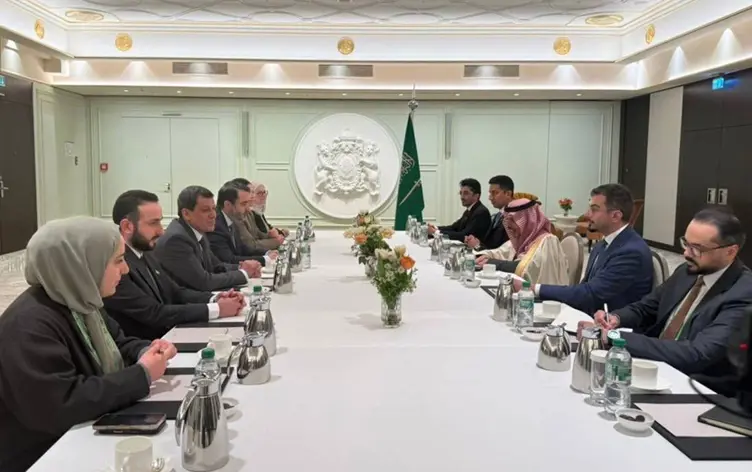 Mazlum Abdi ve Şeybani, Suudi Dışişleri Bakanı ile görüştü