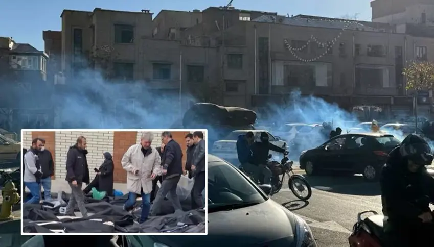 Li Tehranê termên 50 jinên xwepêşandêr di sarincan de asê mane