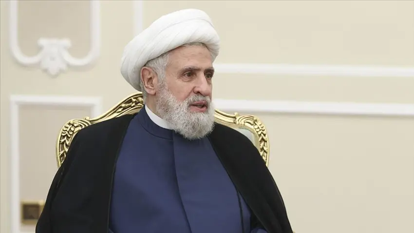 Naim Kasım: Lübnan Hükümetinin Hizbullah'ı silahsızlandırma girişimi büyük hata