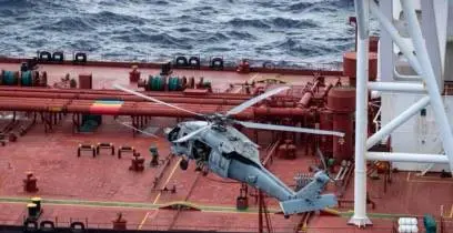 ئەمریکا دەست بەسەر کەشتی نەوتهەڵگری 'ڤێرۆنیکا 3' لە زەریای هیندی دا دەگرێت