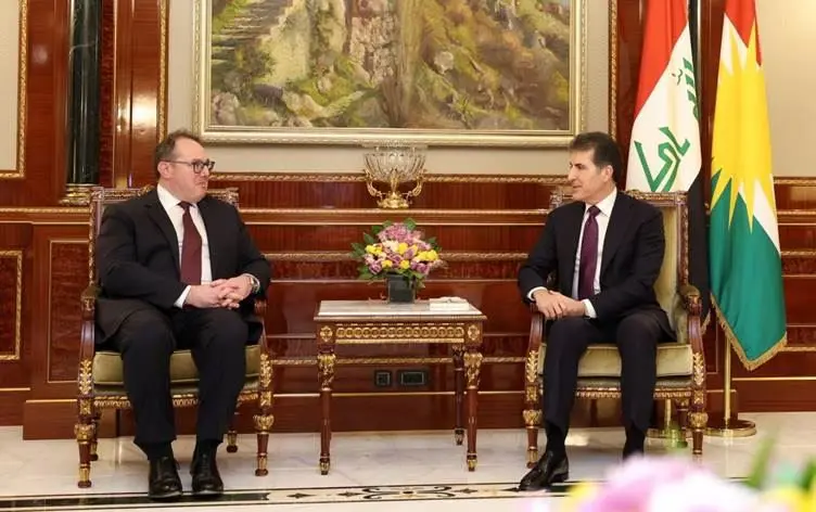 Nêçîrvan Barzanî û şanda Amerîkî rewşa siyasî û navxweyî gotûbêj kir