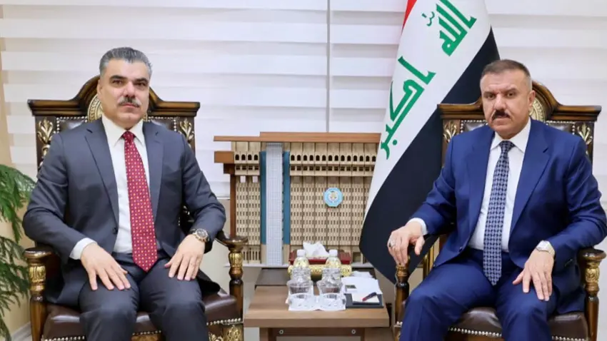 Irak İçişleri Bakanı ve Kürdistan Bölgesi Hükümeti Temsilciliği Başkanı bir araya geldi