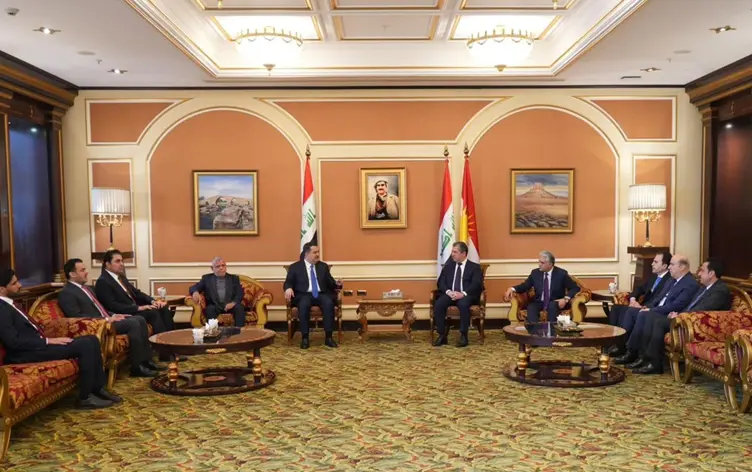Şii Koordinasyon Çerçevesi  üst düzey heyeti Erbil’de