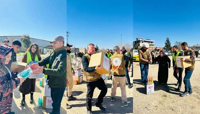 BCF di Remezanê de alîkariya koçberên Rojavayê Kurdistanê didomîne