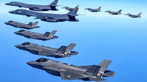 ئەمریکا گەورەترین هێزی سەربازی لە ميژووی خۆی دا جووڵە پێکردووە