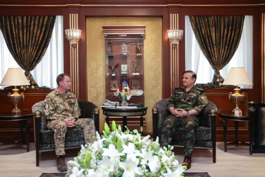 Dema erkê fermandarê hêzên leşkerî yên Alman li Herêma Kurdistanê bi dawî bû