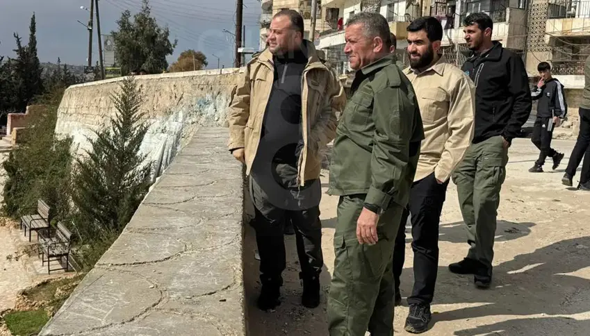 Fermandarê HSDê serdana Şêx Meqsûdê kir