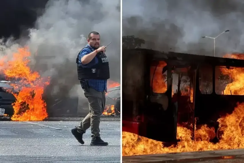 Meksika'da kartelin ölümü sonrası çıkan olaylarda 55 kişi öldü! 