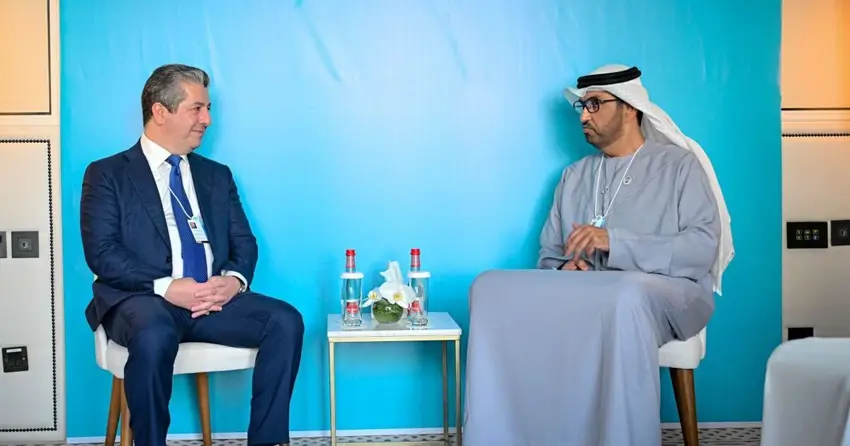 Mesrûr Barzanî û Wezîrê Pîşesaziya Îmaratê li ser hevkariya stratejîk civiyan