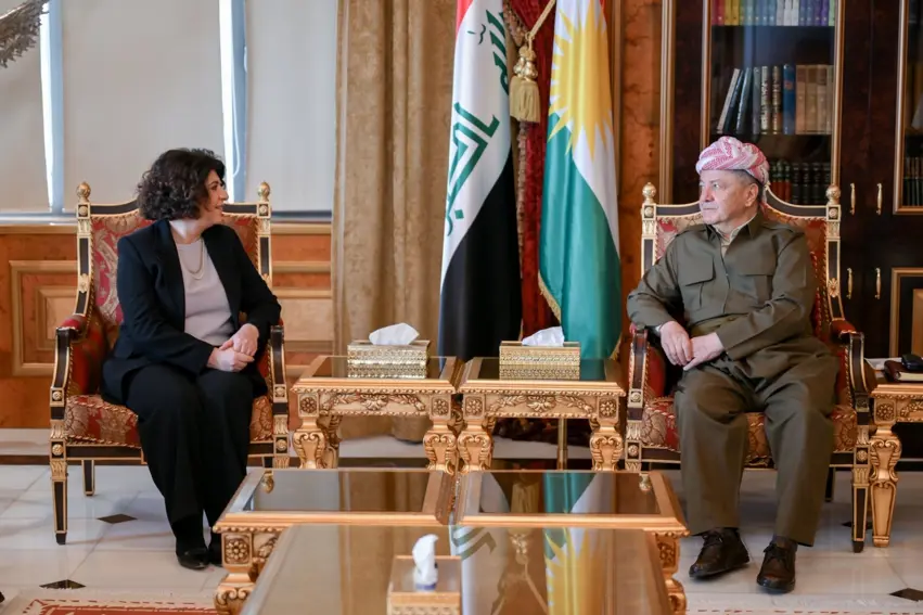 Serok Barzanî û Bêrîvan Aymaz li ser rewşa Rojava û diyasporayê civiyan