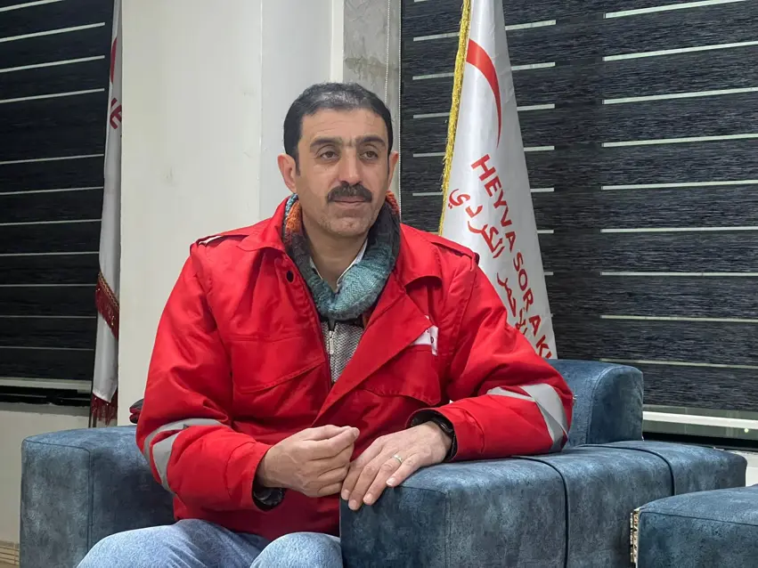 Heyva Sor ya Kurda: Li Qamîşlo 175 hezar koçber hene