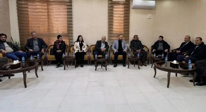 Sûriye | Berpirsên Helebê bi rêveberên Kobaniyê re civiyan