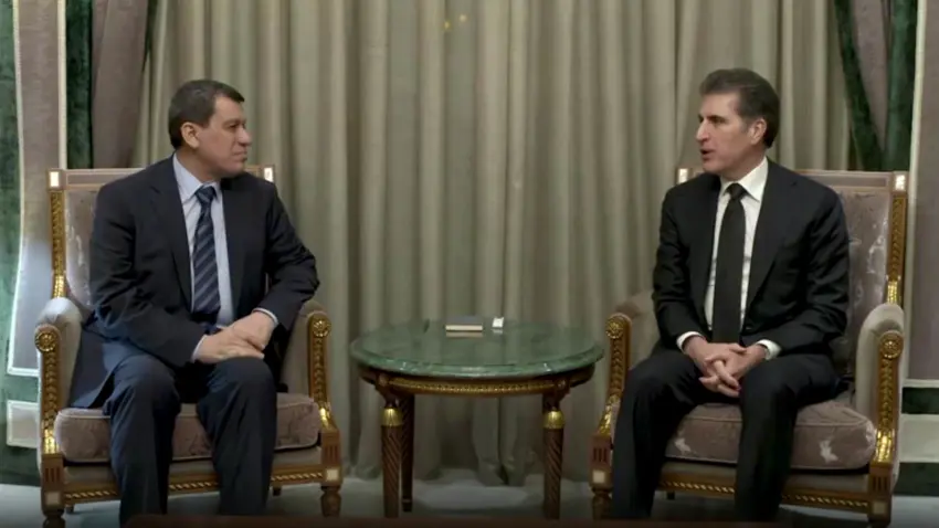 Neçirvan Barzani ve Mazlum Abdi görüştü