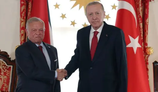 Erdoğan, Ürdün Kralı 2. Abdullah ile görüştü