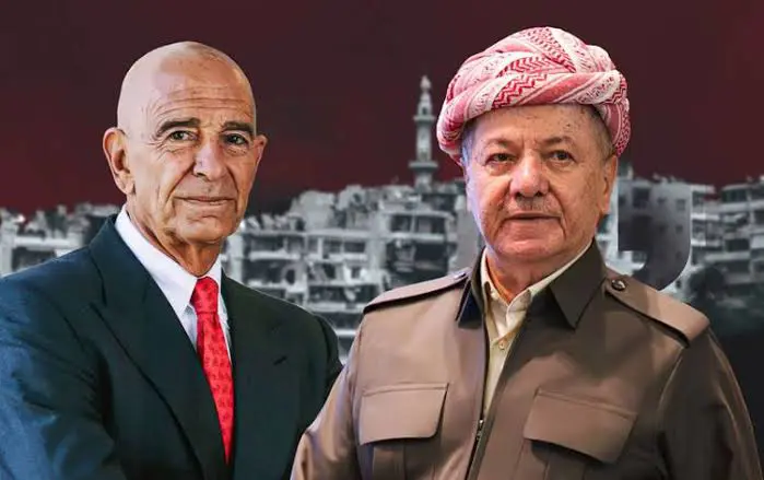 Başkan Mesud Barzani, Tom Barrack ile görüştü