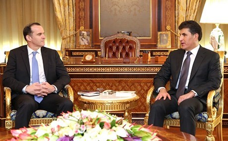 Nûnerê Trump careke din bi Nêçîrvan Barzanî re civiya