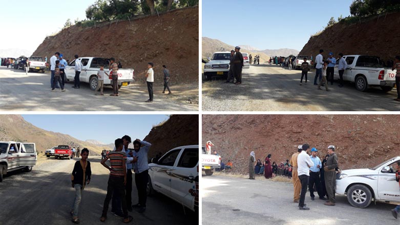 Kürdistan siniri Iran tarafindan bombalandi...