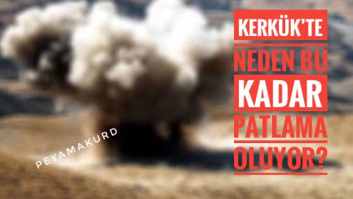 Kerkük’te yine patlama meydana geldi!