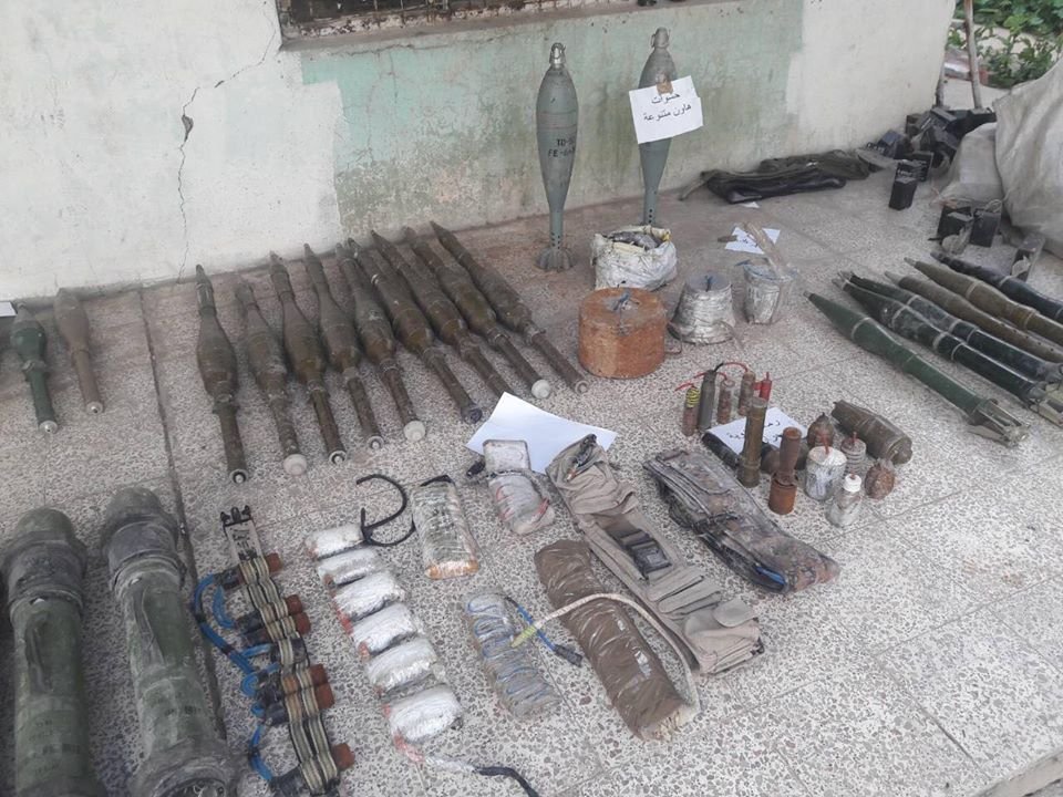 Irak’ta ISID’e ait silah deposu bulundu