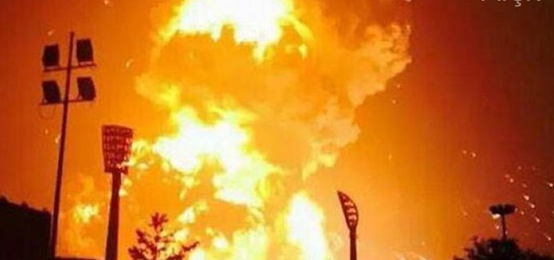 Baskentteki silah deposunda patlama