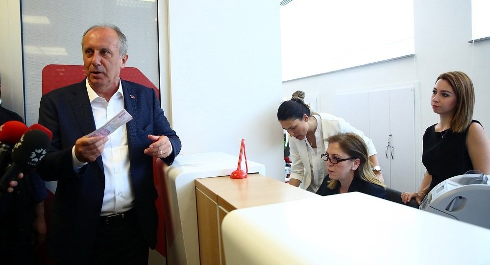 Ince, Cumhurbaskani adaylarina bagista bulundu