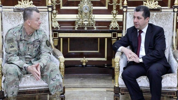 ABD’li general Barzani’yi ziyaret etti: Güçlü bir Kürdistan’i destekliyoruz
