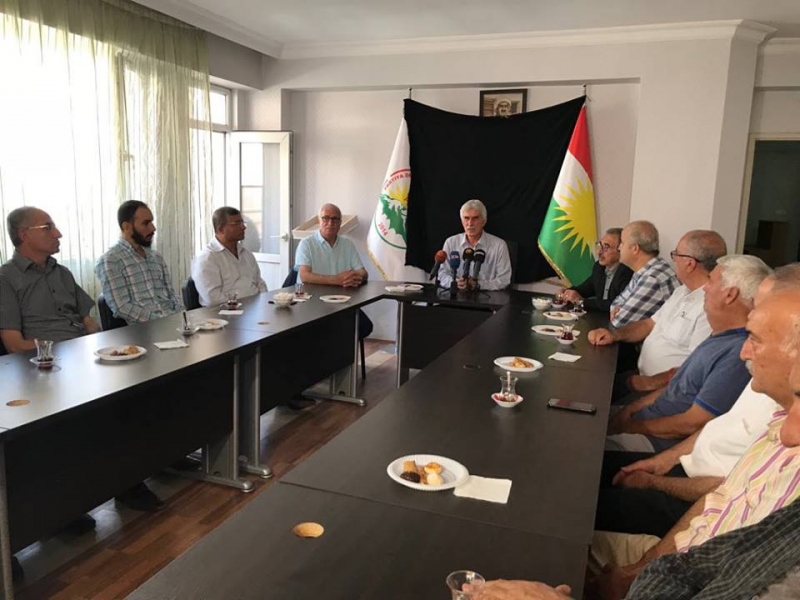 Partiyên Kurdî ji bo sehîdên Rojhilatê li Amedê sîn danîn!