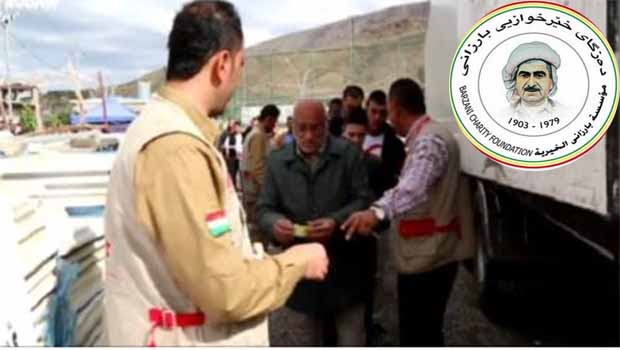 Barzani Vakfindan, Iran magdurlarina yardim