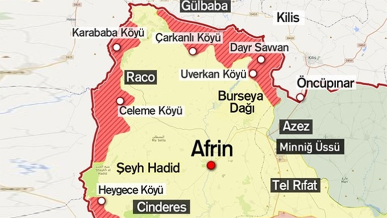 New York Times:Türkiye Afrin'i Esad'in kontrolüne birakabilir