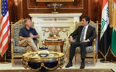 Basbakan Neçirvan Barzani, Senatör Graham ile görüstü