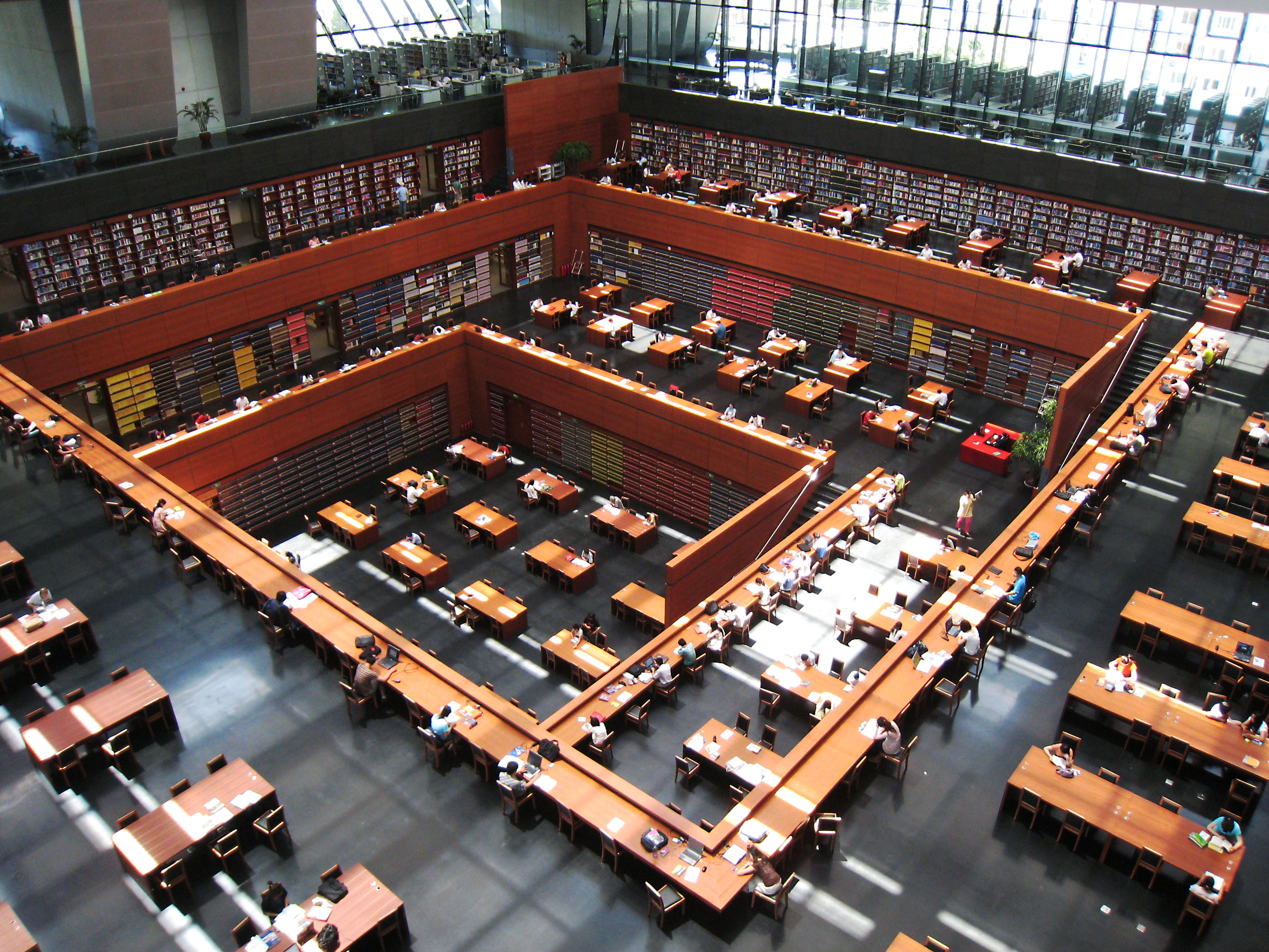 Di vê pirtûkxaneya Çînê de 35 milyon berhem hene