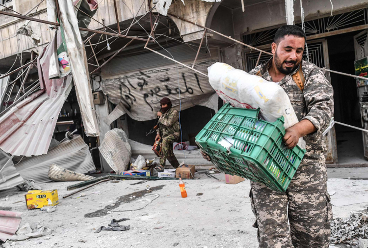 Bicihkirina ereban li Efrînê berdewam e