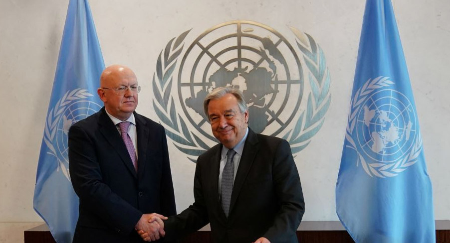 BalyozÃª RÃ»sya, â€zAmerÃ®ka hewildanÃªn parÃ§ekirina SÃ»riyÃª dike.â€œ