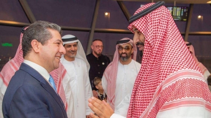 Mesrur Barzani Suudi Veliaht Selman ile görüstü