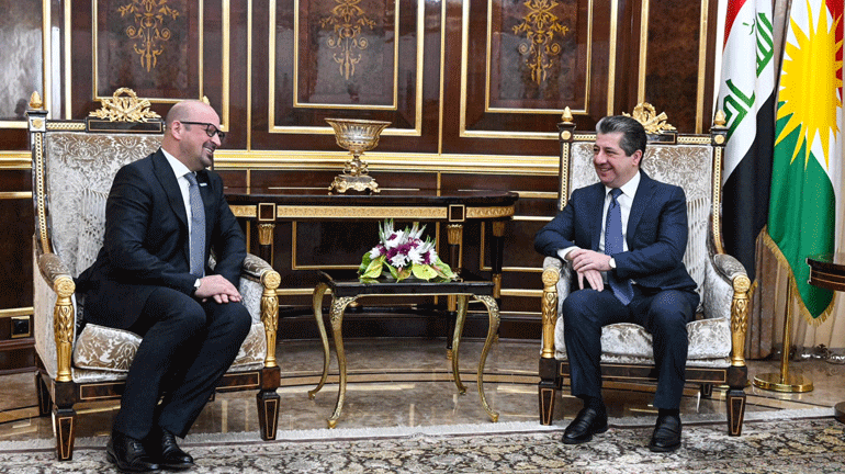 Serokwezîr Barzanî, sandeke ji WHOyê pêswazî kir