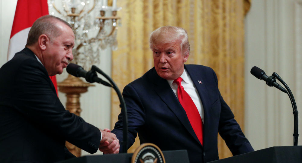 Erdogan û Trump bi telefonê axivîn