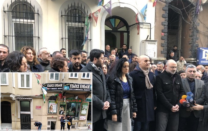 Stenbol | Li dijî avahiya HDPê êrîsa çekdarî, ji HDPê daxuyanî...