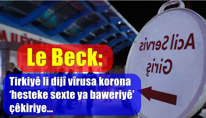 Rapora Le Beck: Tirkiye, Misir û Îsraîl welatên herî bi xeter in