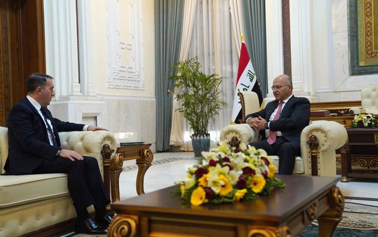 Berhem Salih balyozê Tirkiyê yê Bexdayê qebûl kir